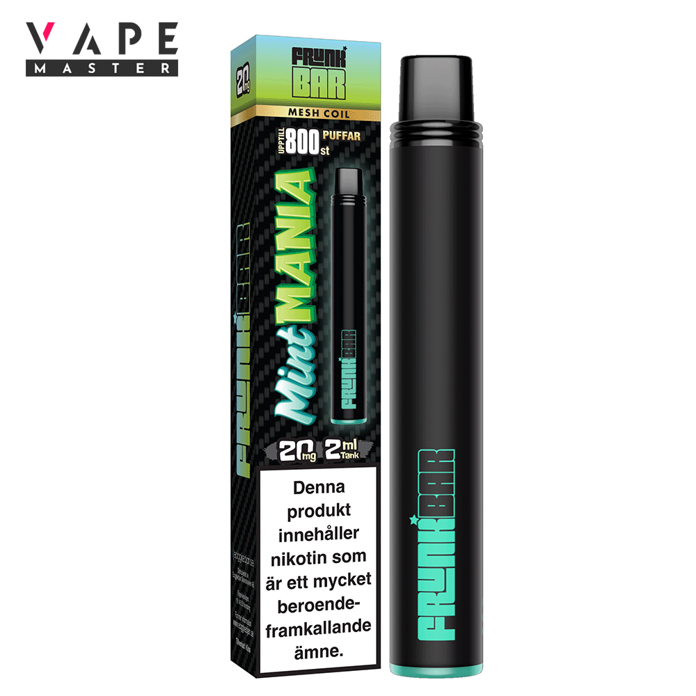 Engångs Vape | Mint Mania | Frunk Bar Mesh