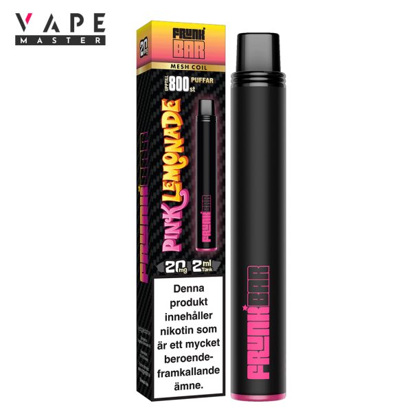 Engångs Vape | Rosa Lemonad | Pink Lemonade | Frunk Bar Mesh