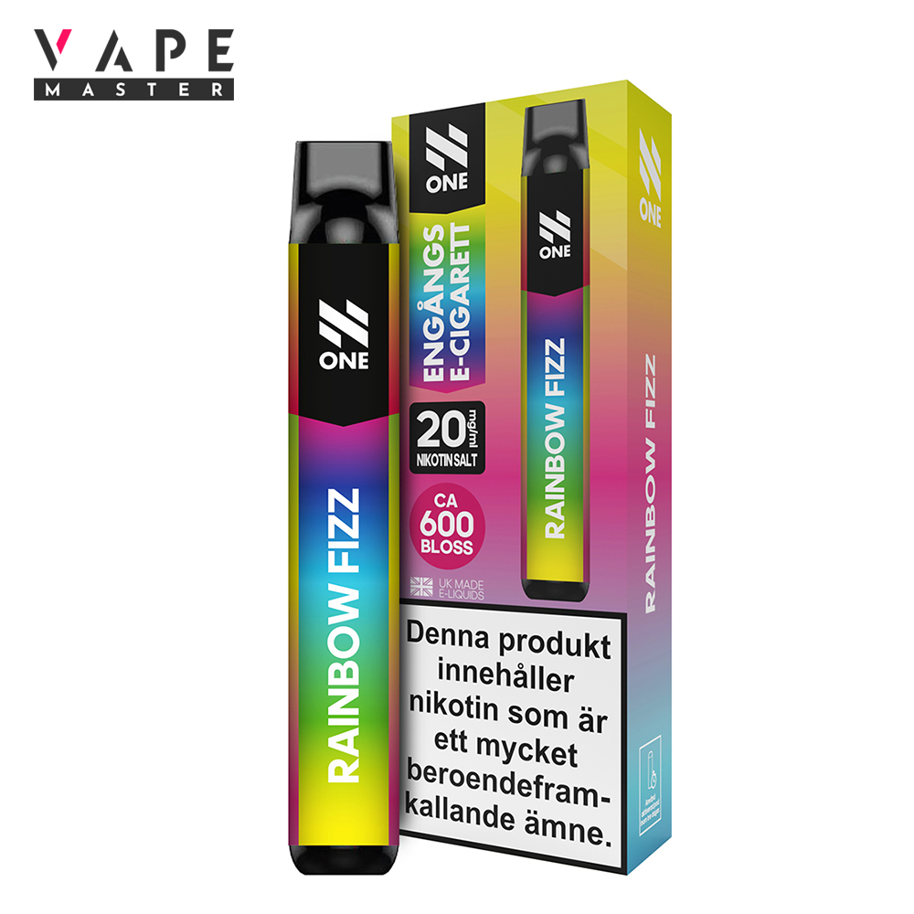 Fruktgodis | Rainbow Fizz | Engångs Vape | N One