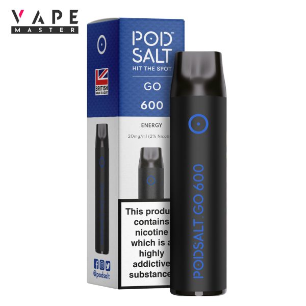 Engångs Vape | Blue Bull | Pod Salt GO 600