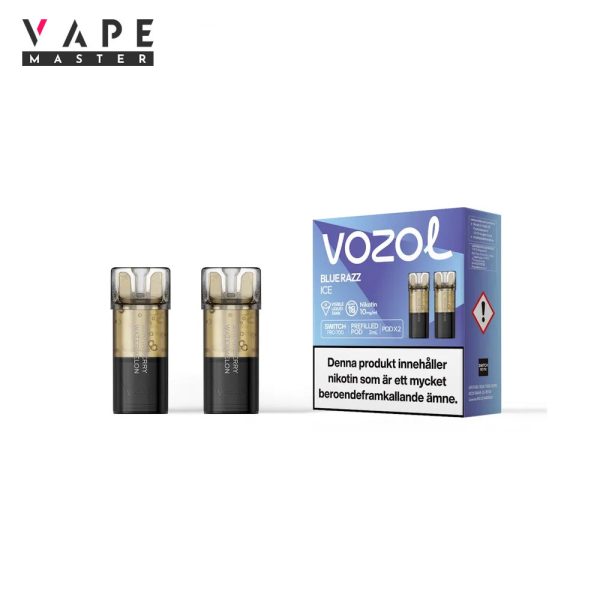 Vozol Switch Pro Pod 2-pack | Blue Razz ICE