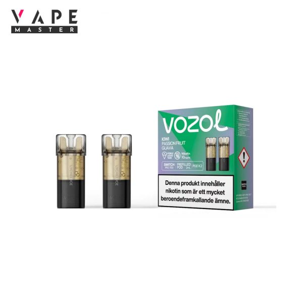 Vozol Switch Pro Pod 2-pack | Kiwi Passionfruit Guava