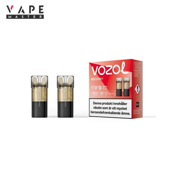 Vozol Switch Pro Pod 2-pack | Red Berry